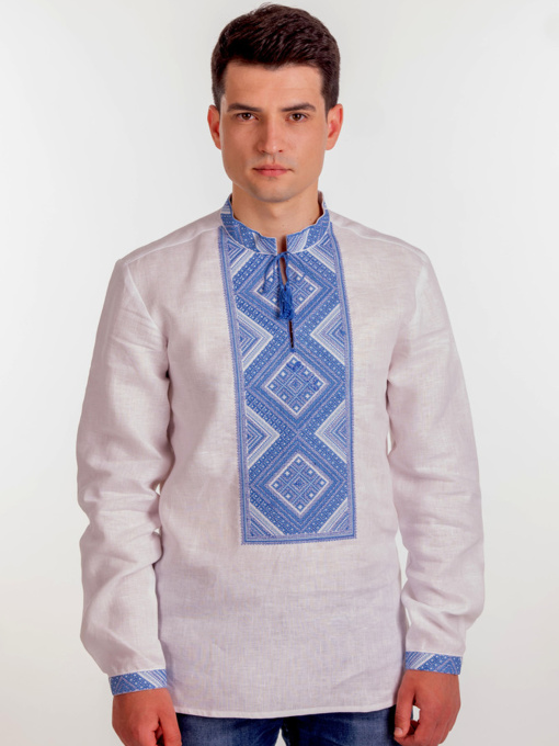 Вышиванки Folk Moda модель fm2151-blij Фото