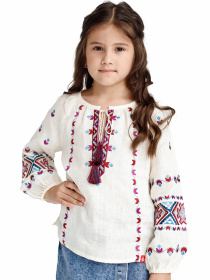 Вишиванки Folk Moda модель fm2090-vershkovij Фото