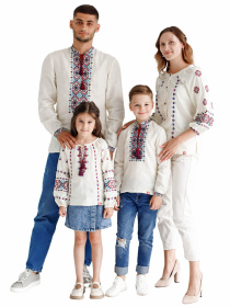 Вишиванки Folk Moda модель fm2090-vershkovij Фото