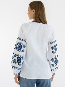 Вышиванки Folk Moda модель fm2137-blij Фото