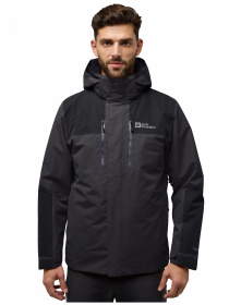 Куртки и дубленки Jack Wolfskin Jasper 3in1 jkt m модель A61858_6350 Фото
