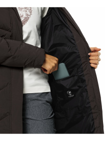 Куртки и дубленки Jack Wolfskin Marienplatz coat w rds модель 1206971_D0108 Фото