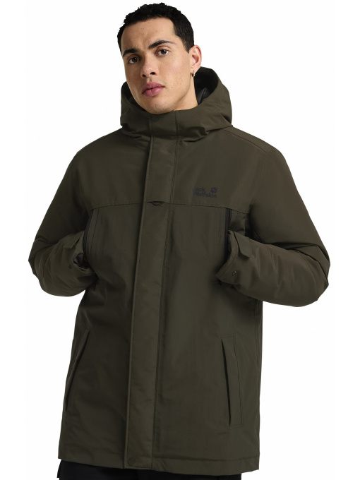 Куртки и дубленки Jack Wolfskin Glacier shield jkt m модель A65021_E0205 Фото