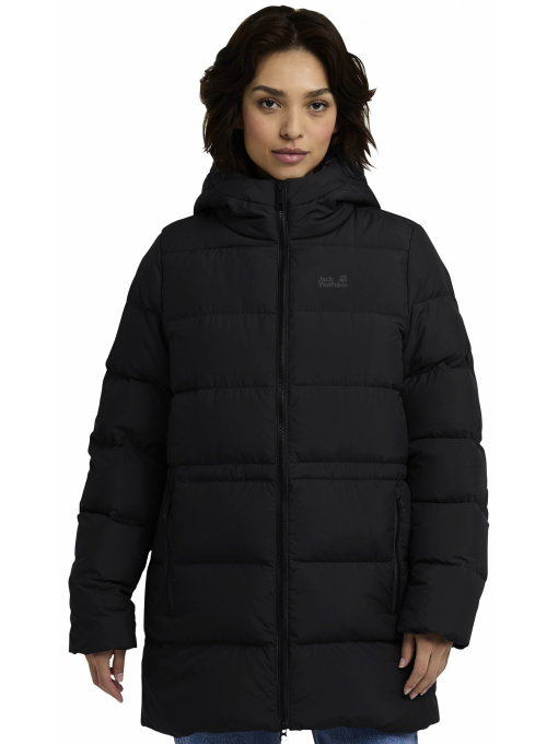 Куртки и дубленки Jack Wolfskin Frozen palace long jkt w rds модель A65096_6000 Фото