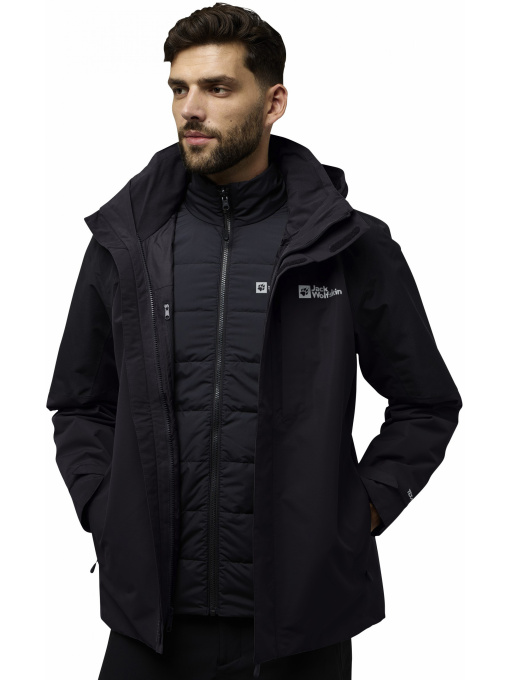 Куртки та дублянки Jack Wolfskin Romberg 3in1 jkt m модель A61859_6350 Фото