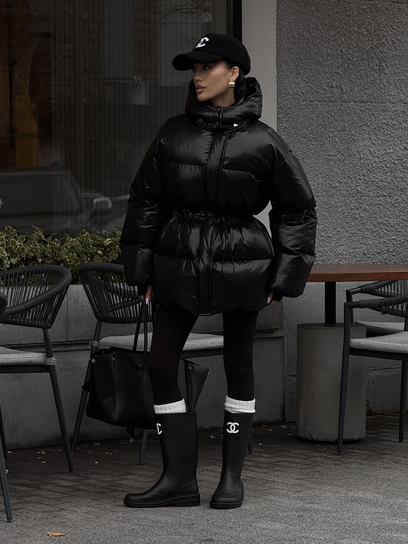 Куртки и дубленки Jadone Fashion модель Aic_Chorne Фото