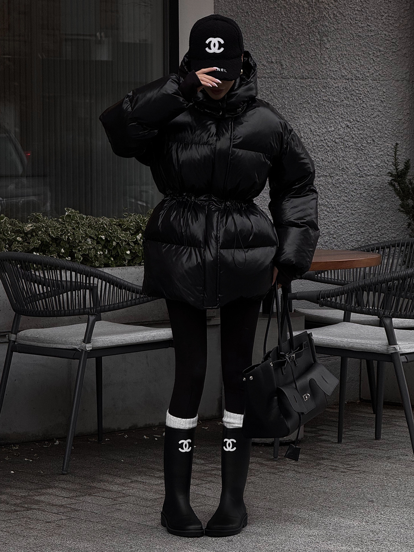 Куртки и дубленки Jadone Fashion модель Aic_Chorne Фото