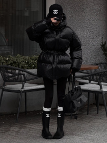Куртки и дубленки Jadone Fashion модель Aic_Chorne Фото