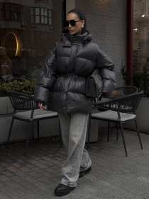Куртки и дубленки Jadone Fashion модель Aic_grafit Фото