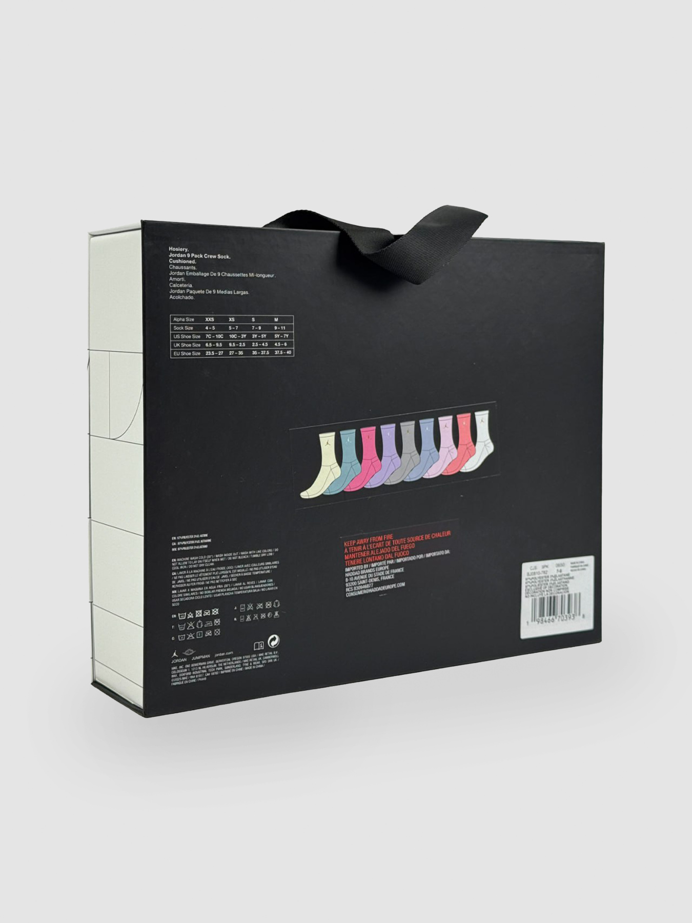 Шкарпетки та гольфи Jordan Jdn Holiday 9Pk Crew Gift Box модель BJ0810-782 Шкарпетки та гольфи Jordan Jdn Holiday 9Pk Crew Gift Box модель BJ0810-782 Фото