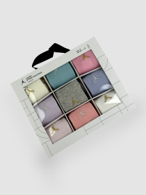 Шкарпетки та гольфи Jordan Jdn Holiday 9Pk Crew Gift Box модель BJ0810-782 Фото