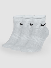Шкарпетки та гольфи NIKE U Nk Everyday Ltwt Ankle 3Pr модель SX7677-100 Фото