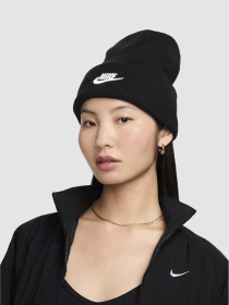 Шапки та кепки NIKE U Nk Peak Beanie Tc Fut модель HF0186-010 Фото
