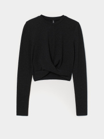Футболки и поло H&M модель 9304782Bbar_Черный Фото