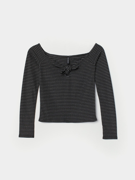 Футболки и поло H&M модель 6815618log_Черный Фото
