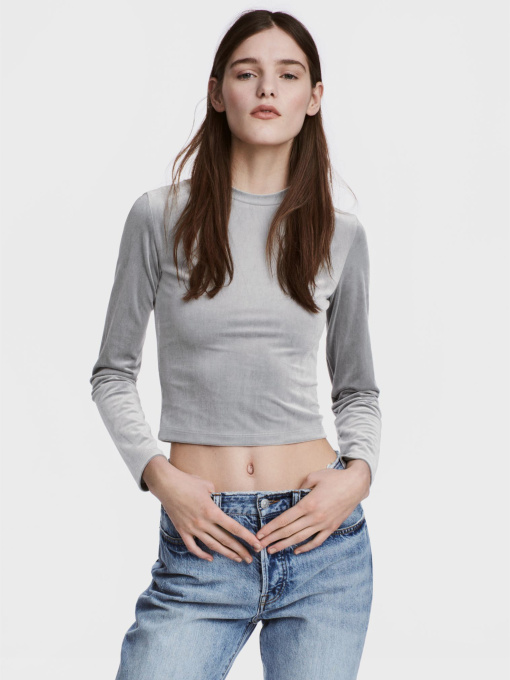 Футболки и поло H&M модель 5293865log_Серый Фото