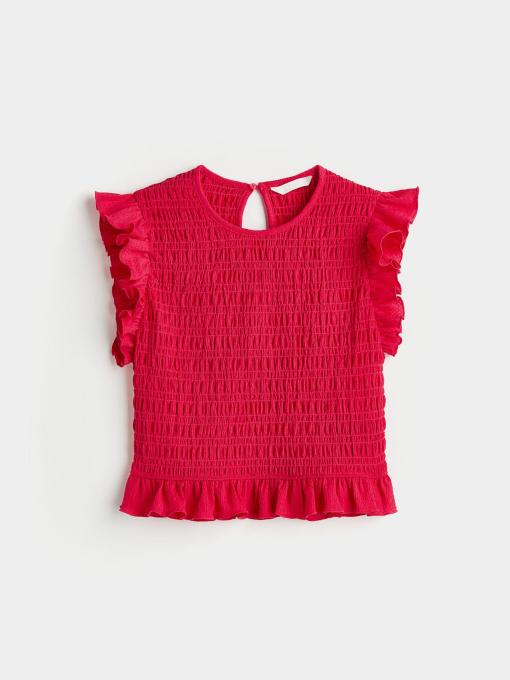 Футболки и поло H&M модель 1123709arl_Малиновый Фото