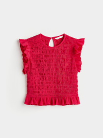 Футболки и поло H&M модель 1123709arl_Малиновый Фото