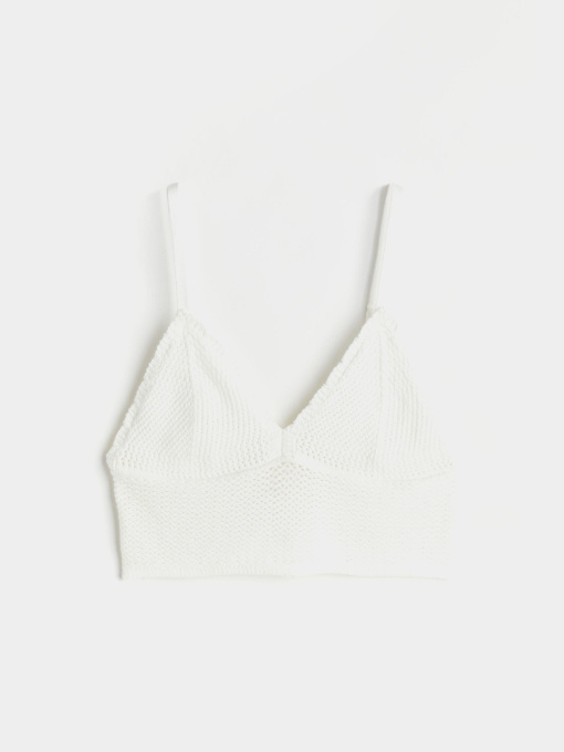 Футболки и поло H&M модель 10863885wer_Молочный Фото