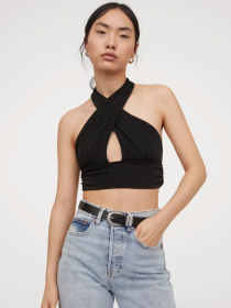 Футболки и поло H&M модель 10149594wer_Черный Фото