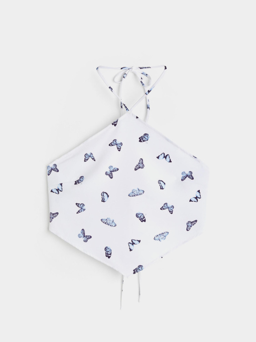 Футболки и поло H&M модель 1067141arl_Белый Фото
