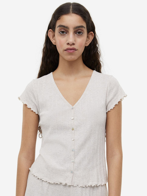 Одяг для дому та сну H&M модель 1070459ral_Серо-бежевый Фото