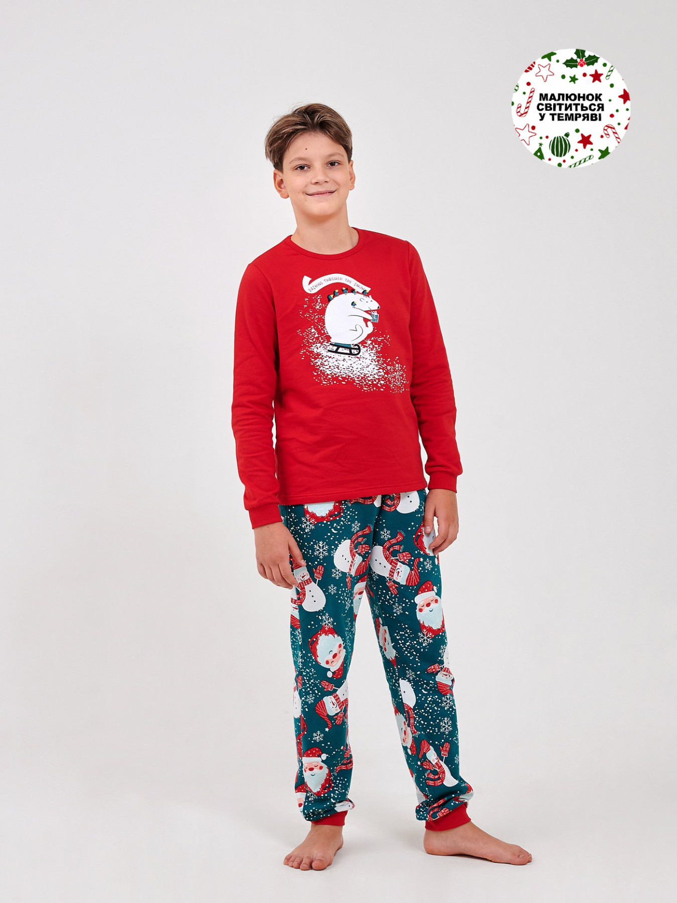 Одежда для дома и сна SMIL модель smil_104874-1-krasnyj-2 Фото