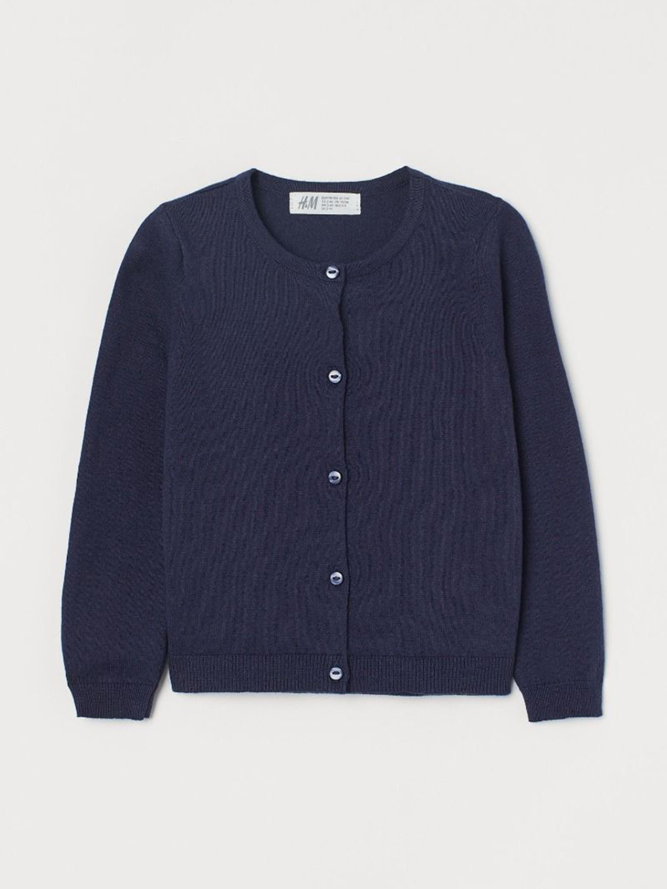 Худі та світшоти H&M модель 8136092kwer_Темно-синий Фото