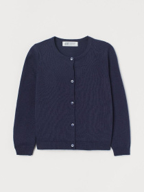 Худі та світшоти H&M модель 8136092kwer_Темно-синий Фото