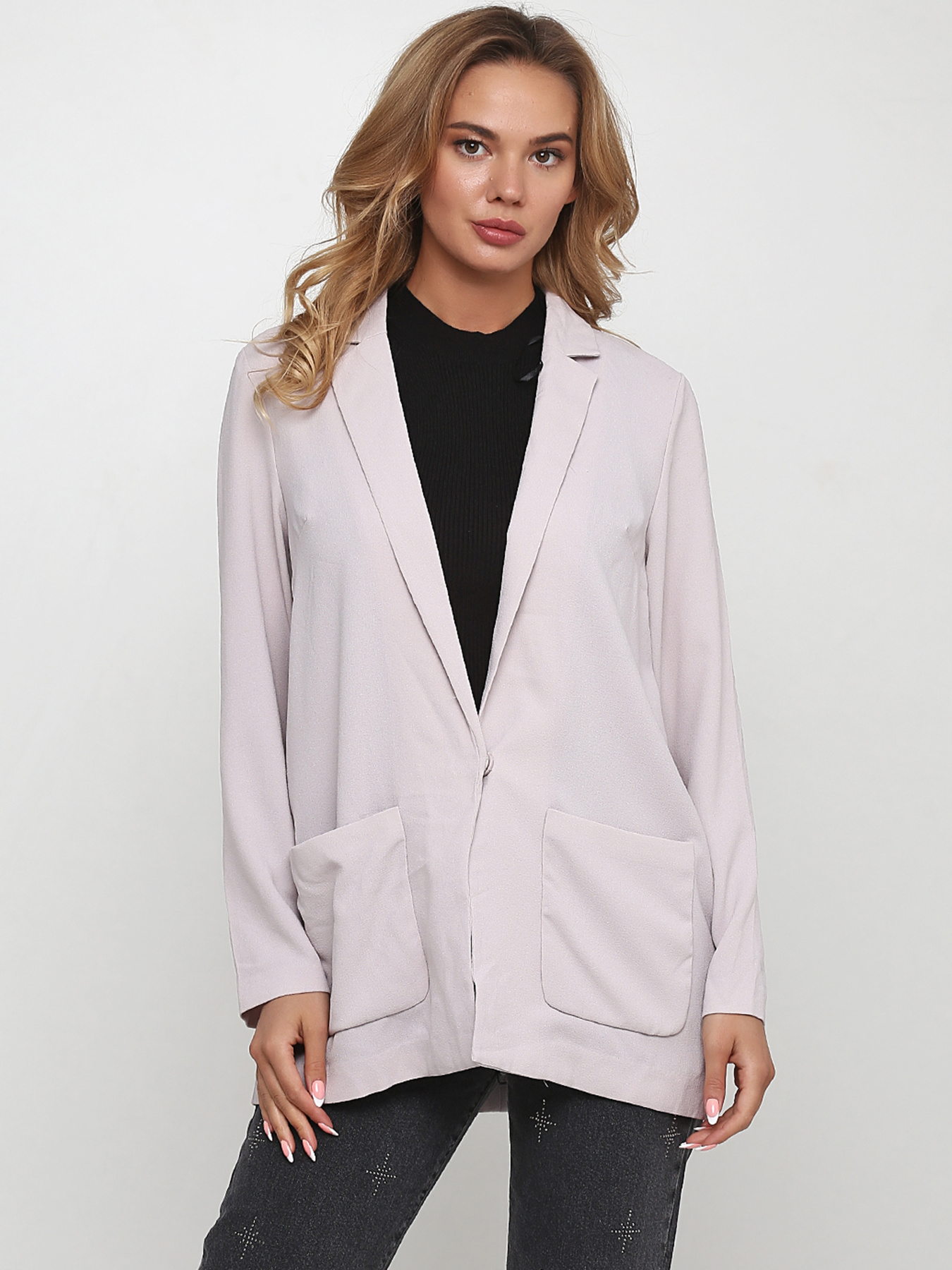 Пиджаки H&M модель 5125526RP31_пудровый Фото