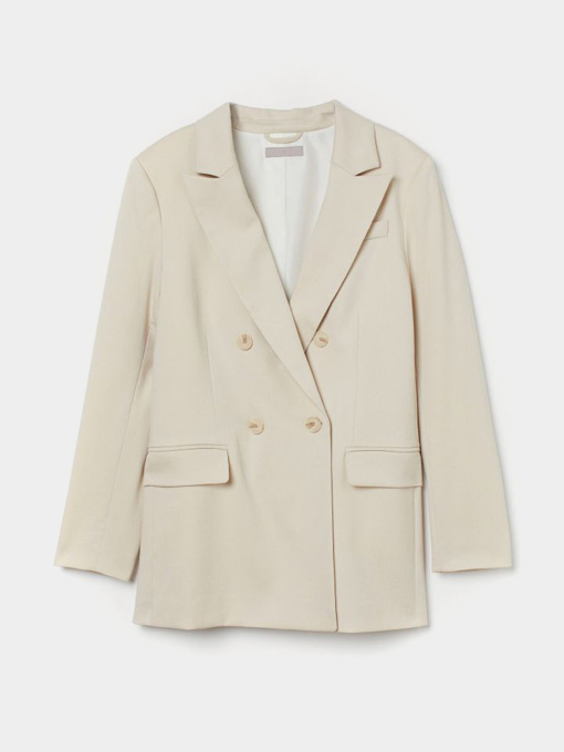 Пиджаки H&M модель 9691003wer_Светло-бежевый Фото