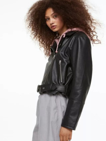 Куртки и дубленки H&M модель 1128248wer_Черный Фото