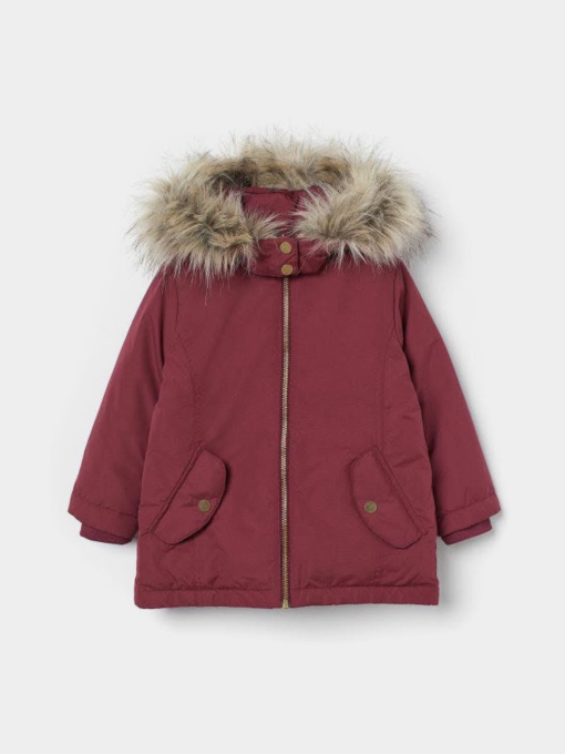 Куртки та дублянки H&M модель 9856994kwer_Бордовый Фото