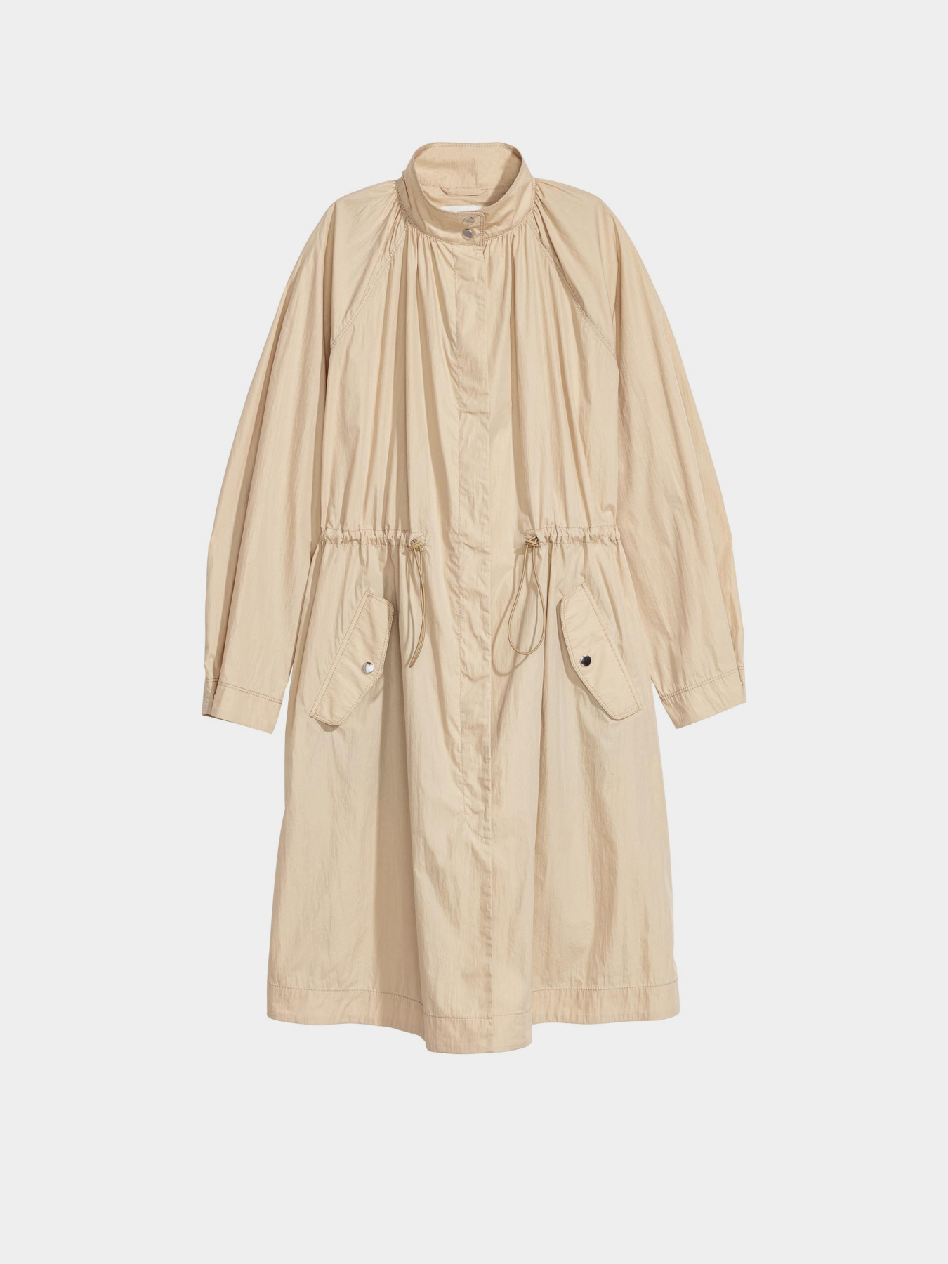 Пальта та плащі H&M модель 6231467bar_Светло-бежевый Фото