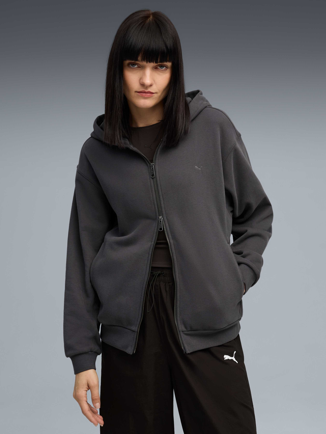 Худи и свитшоты PUMA Yona Full-zip Hoodie модель 632325 Фото