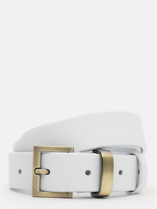 Ремені Borsa Leather модель 110b1genw130-white Фото