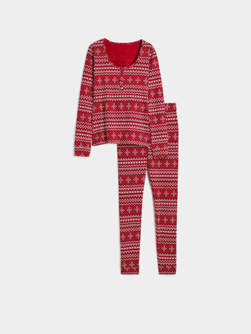 Одяг для дому та сну H&M модель 10360416wer_Красный Фото