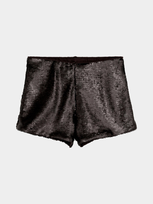 Шорты H&M модель 4395534dm_черный Фото