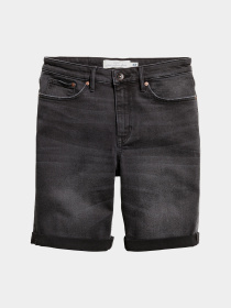 Шорты H&M модель 5125085RP5_темно-серый Фото