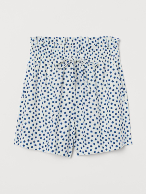 Шорты H&M модель 9006592bar_Белый Фото