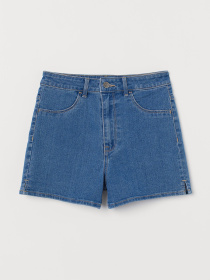 Шорты H&M модель 7118233ral_Светло-синий Фото