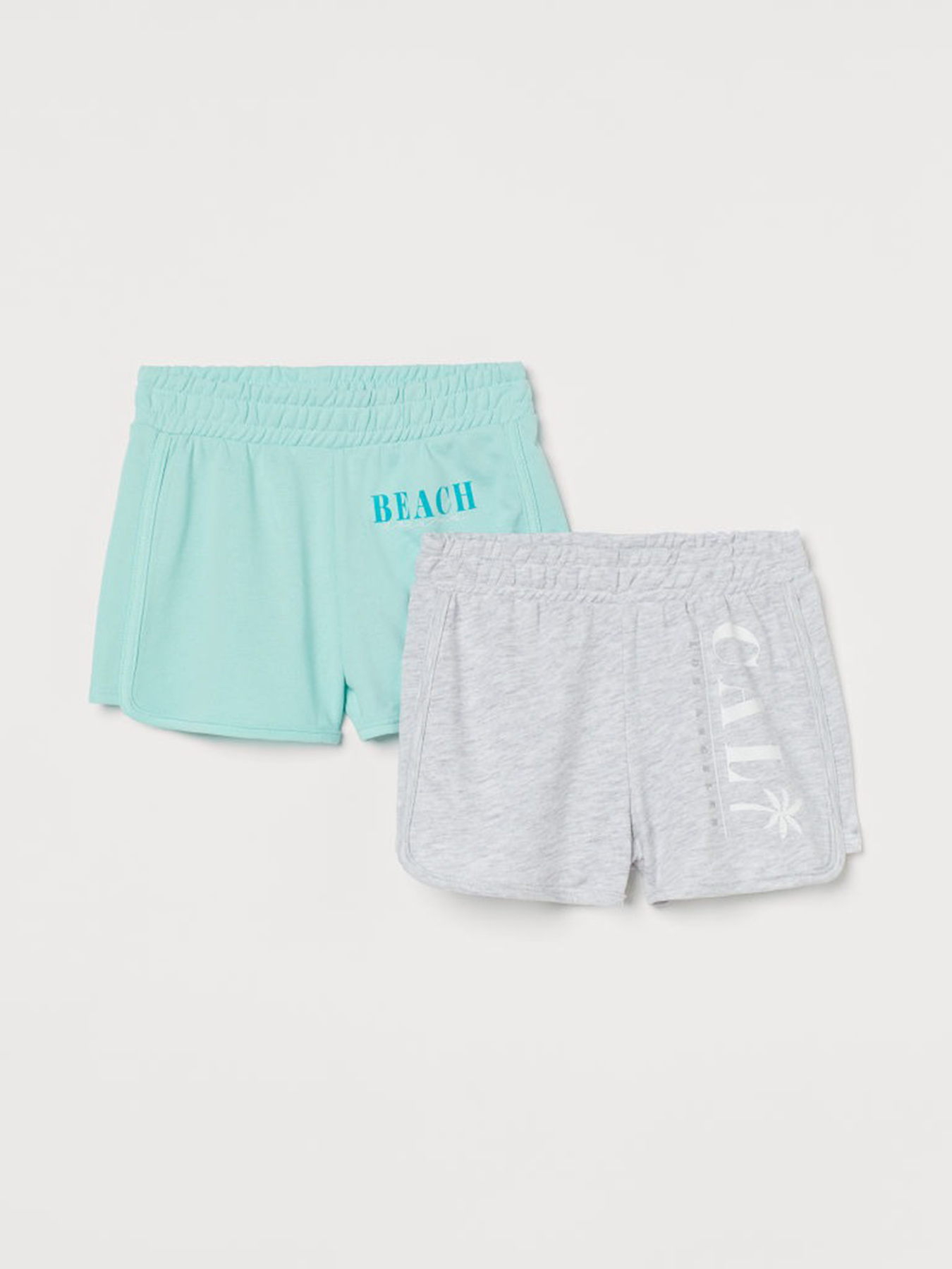 Шорты H&M модель 9366363kwer_Серо-зеленый Фото