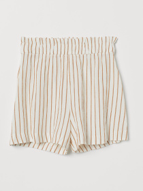 Шорты H&M модель 7204739wer_Молочный Фото