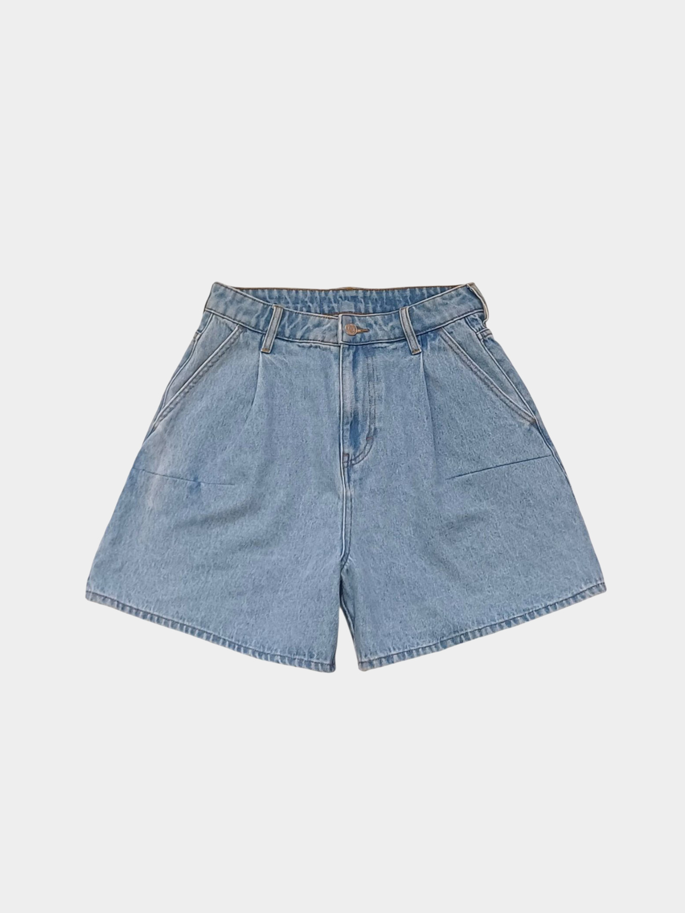 Шорты H&M модель 9356243wer_Светло-синий Фото