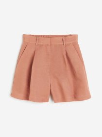 Шорты H&M модель 1154469wer_Терракотовый Фото