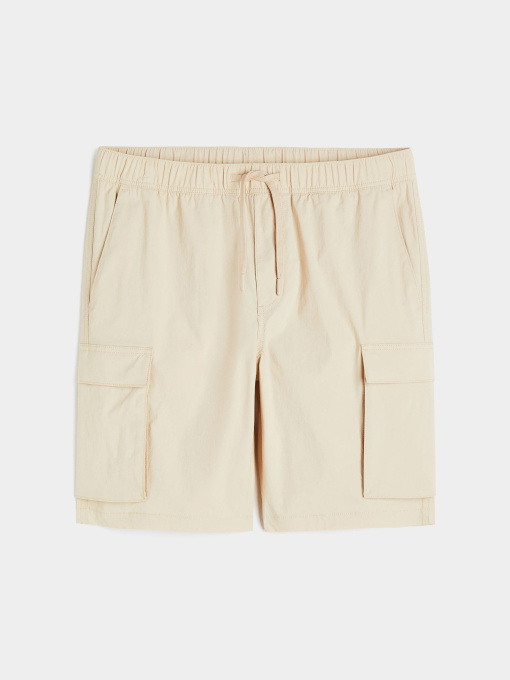 Шорти H&M модель 1062247wer_Светло-бежевый Фото
