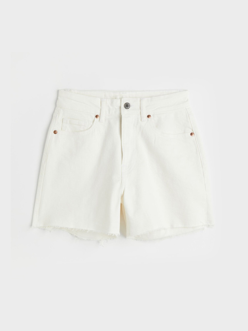 Шорты H&M модель 8650733wer_Молочный Фото