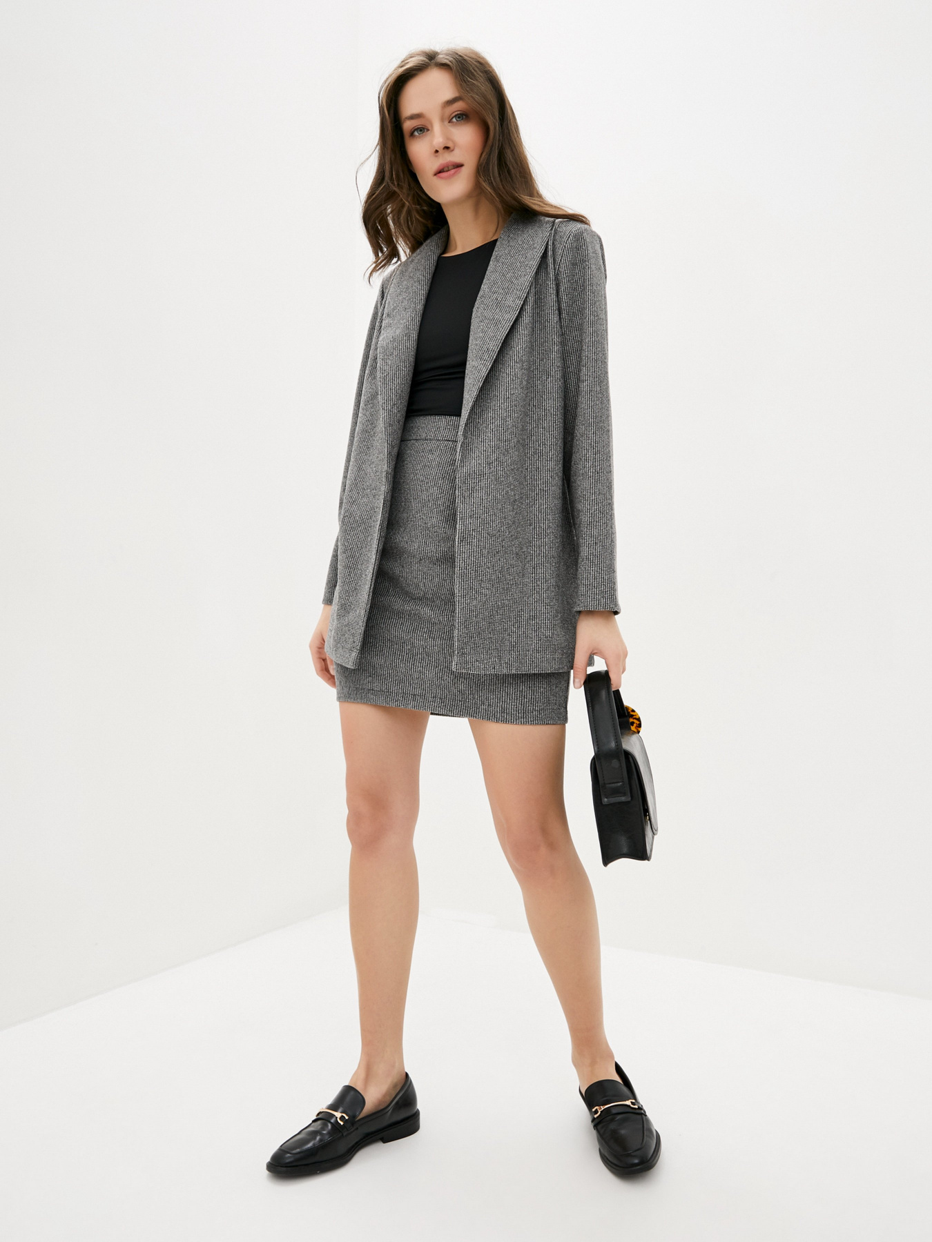 Костюмы ISSA Plus модель 12336_gray Костюмы ISSA Plus модель 12336_gray Фото