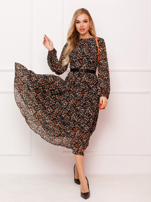 Сукні ISSA Plus модель 13079_multicolor Фото