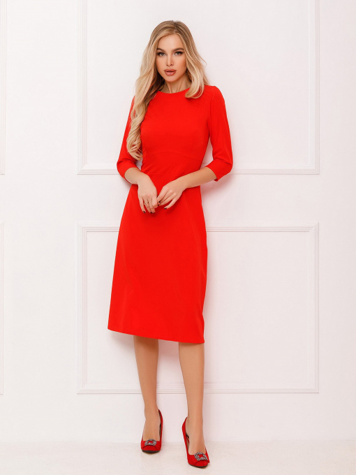 Сукні ISSA Plus модель 12859_red Фото